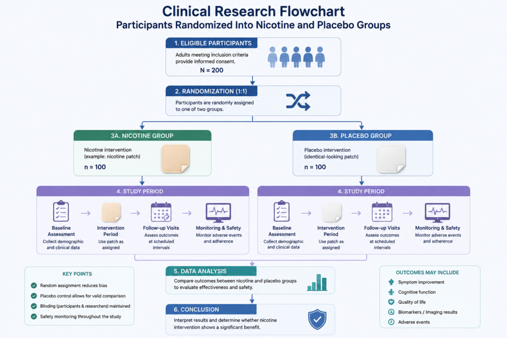 <!-- wp:paragraph -->
<p>Alt text:<br>“Randomized placebo controlled clinical trial design for nicotine and Long COVID research”</p>
<!-- /wp:paragraph -->