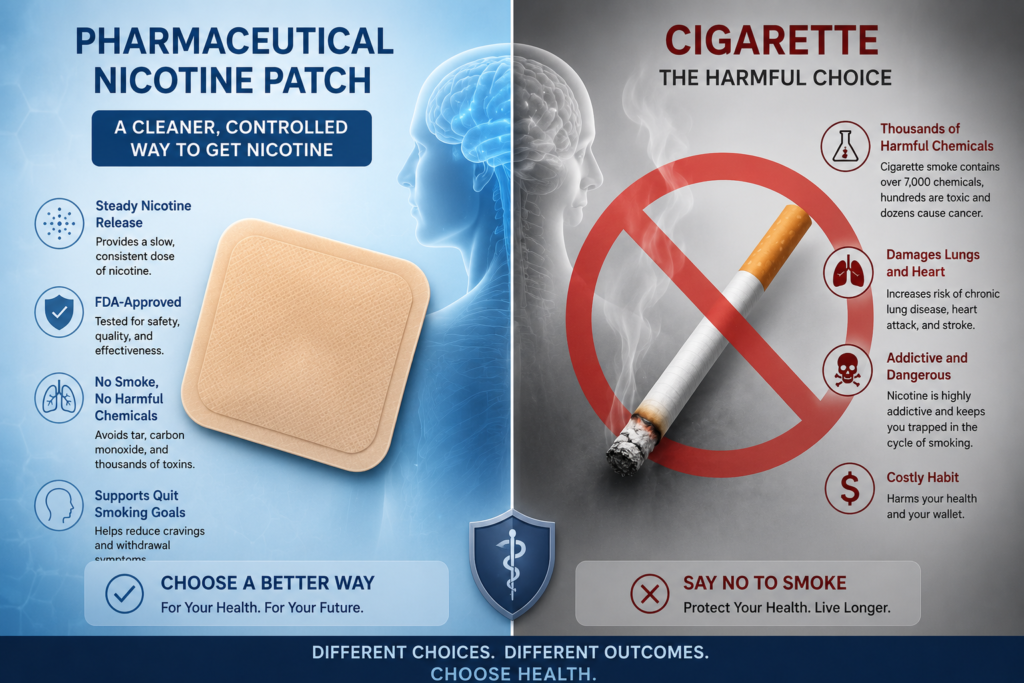 <!-- wp:paragraph -->
<p>Alt text:<br>“Difference between pharmaceutical nicotine patches and cigarette smoking in Long COVID research”</p>
<!-- /wp:paragraph -->