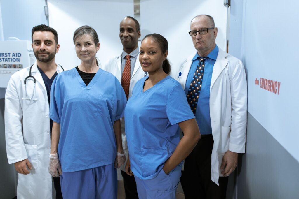 Foreign-trained health professionals considering different non-clinical career paths.